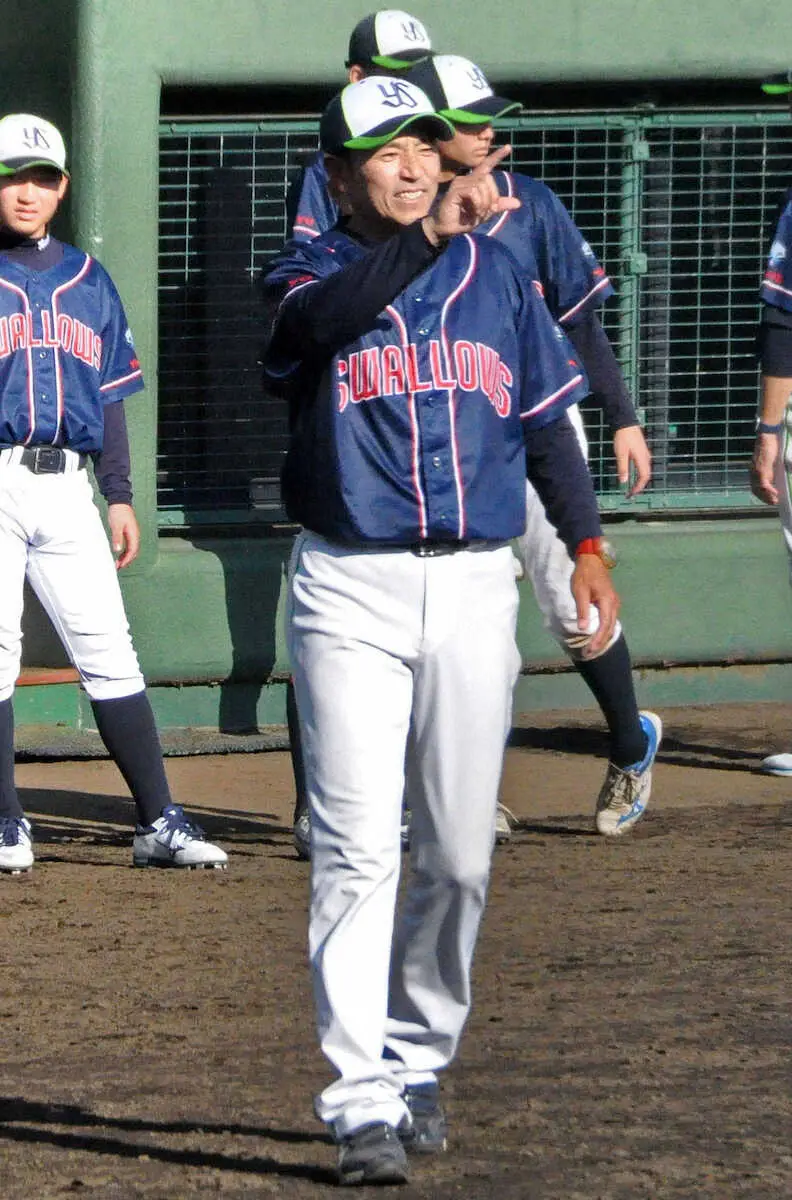 【画像・写真】ヤクルトJr 新井の逆転3ランなど3発逆転勝ち　度会監督もホッ