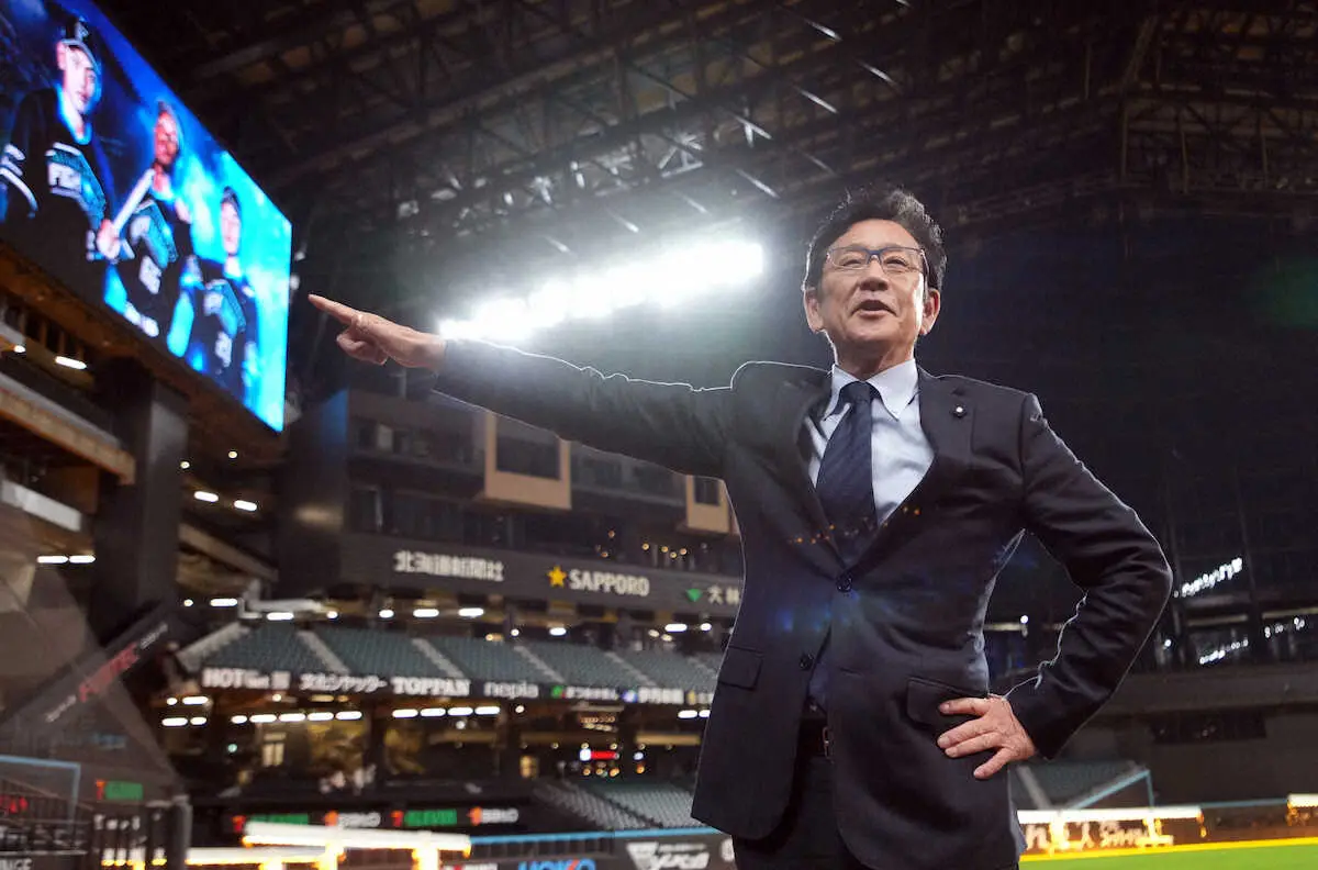 【画像・写真】栗山英樹氏　日本ハムCBO就任！球団運営＆GM業務“二刀流”