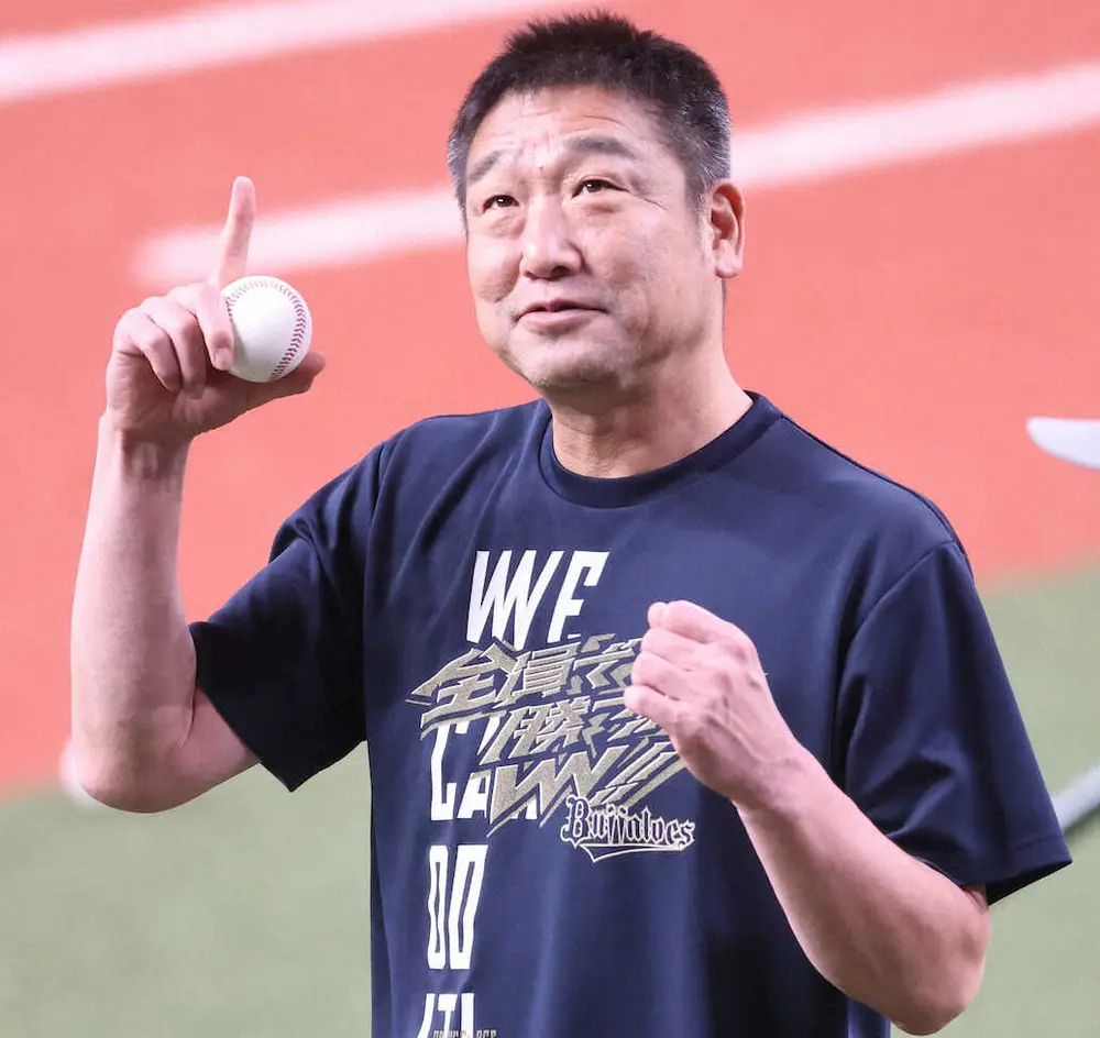 【画像・写真】オリ・中嶋監督、大混戦のパ・リーグ勝ち抜く！「他も絶対強いですよ」日本一奪回へ“だんごレース”想定