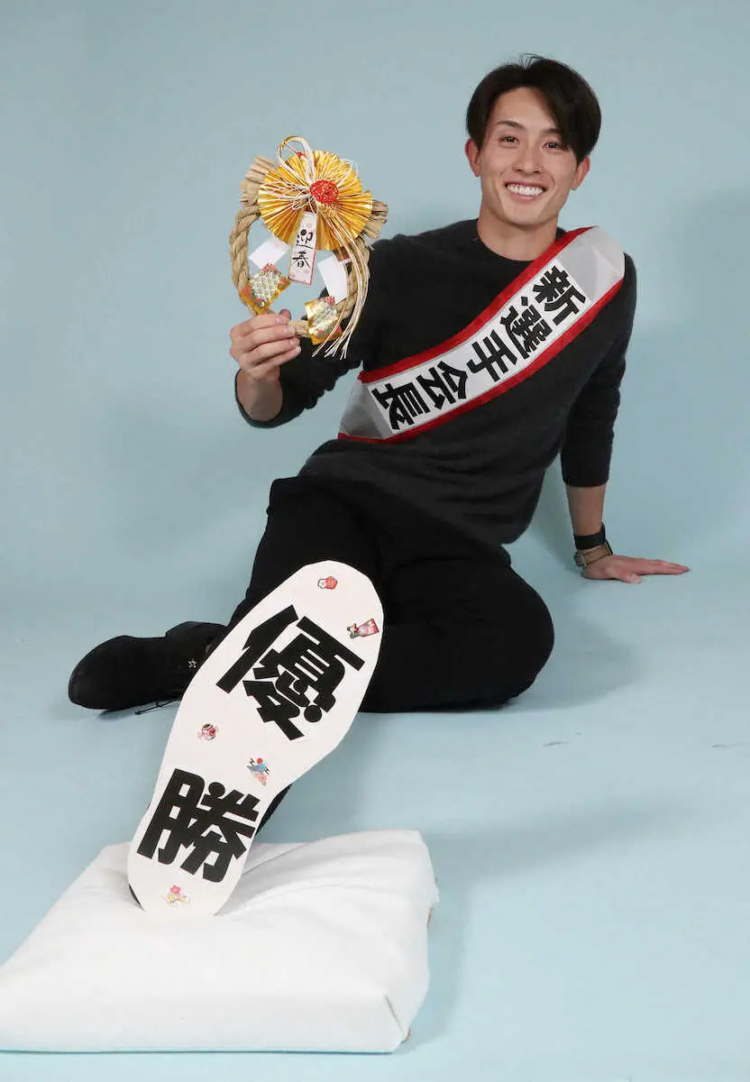 【画像・写真】【新春インタビュー　ソフトバンク・周東】「小久保監督を胴上げしたい」「全試合に出てレギュラーに」