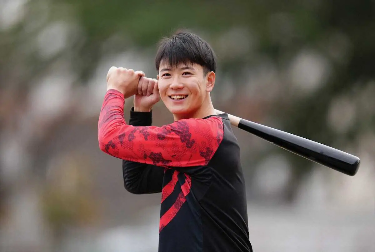 【画像・写真】阪神ドラ3・山田　狙うは74年掛布以来50年ぶり高卒新人本塁打「1本は打ってみたい」