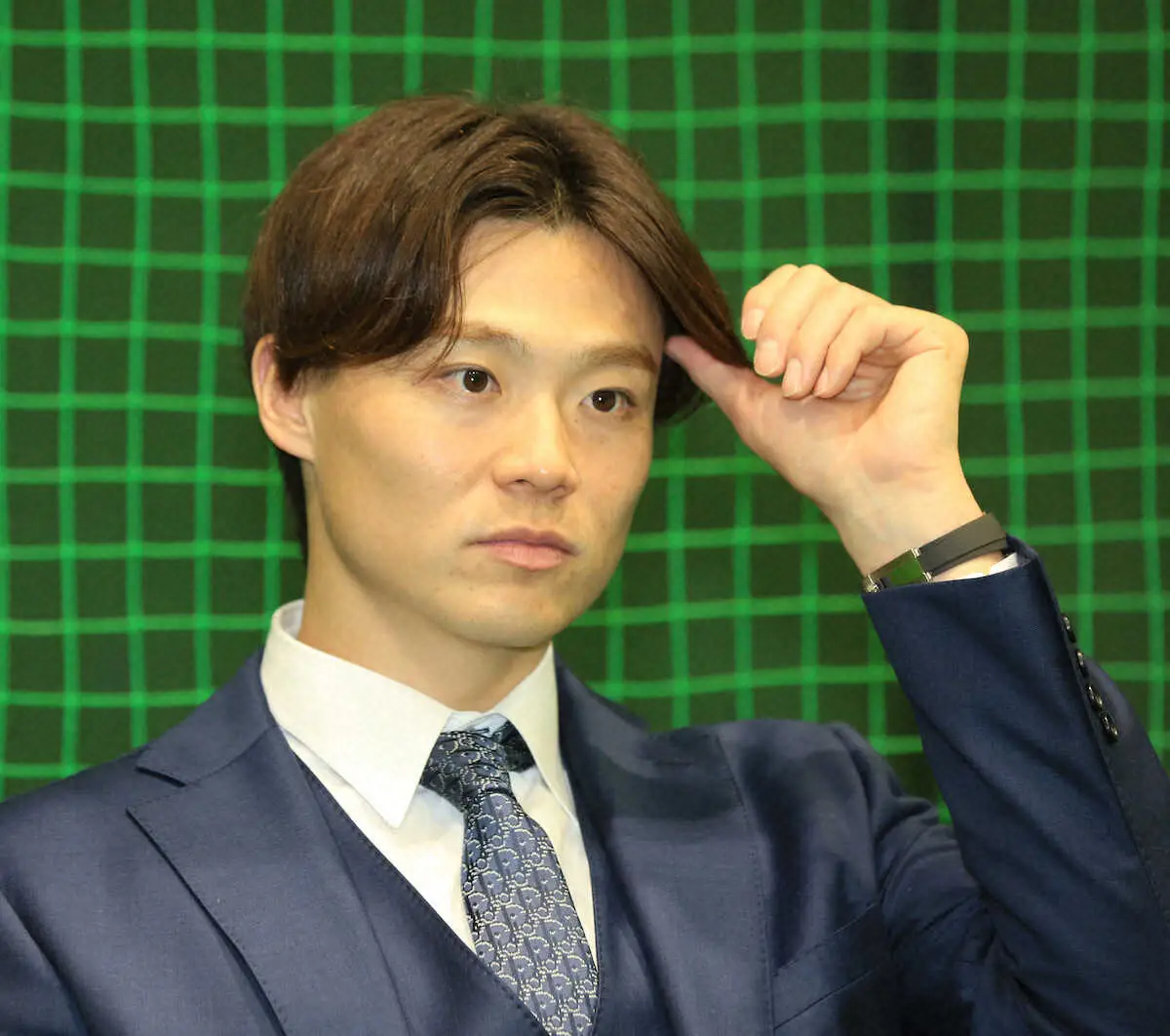 【画像・写真】日本ハム山崎福也　幸福、至福、福祉…福を呼ぶ男になる　オリックスから移籍左腕　新春インタビュー