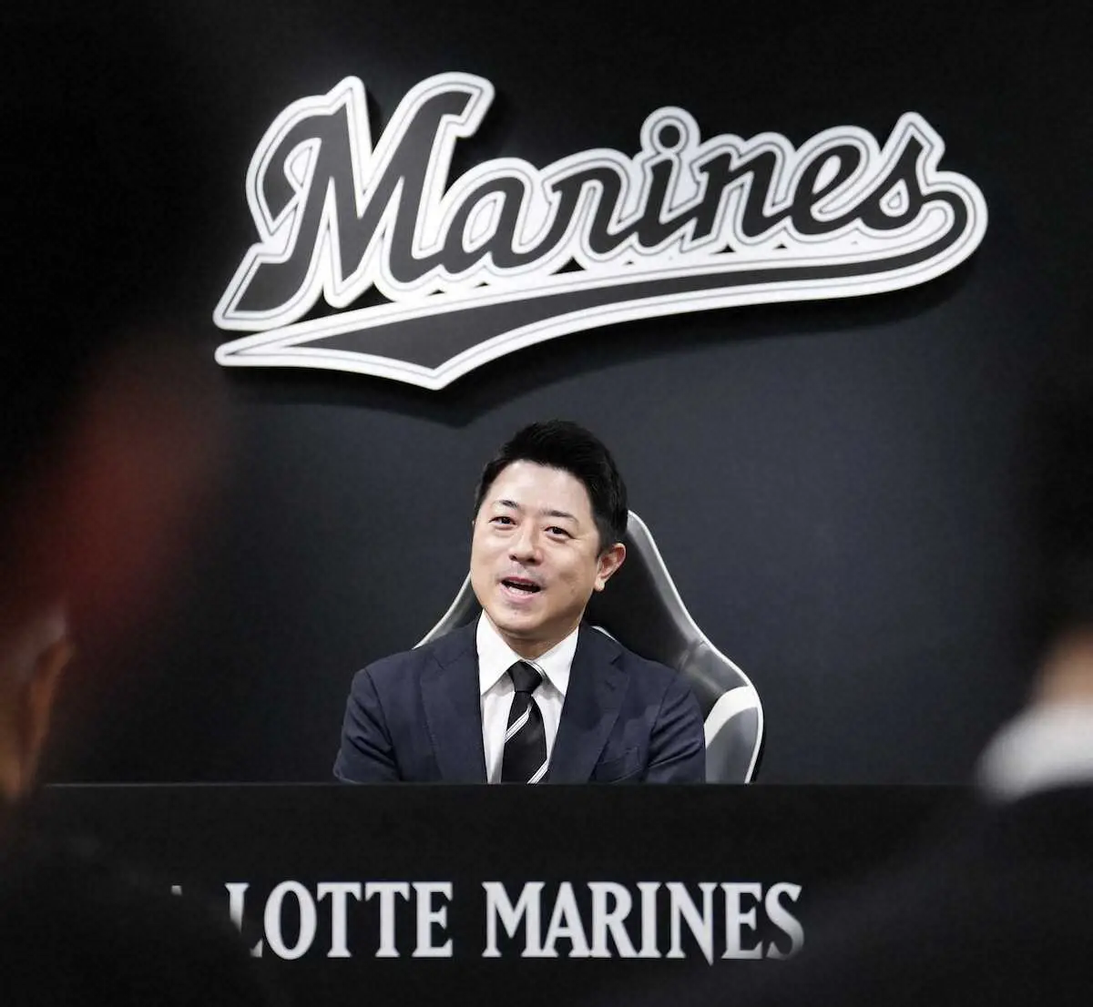 【画像・写真】ロッテ高坂社長「昔から変わっていない」　活躍した選手のポスティングはOK