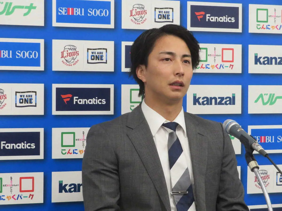 【画像・写真】西武・森脇　早期支配下誓った「遅くても3月中にシート打撃に投げたい」キャッチボール再開