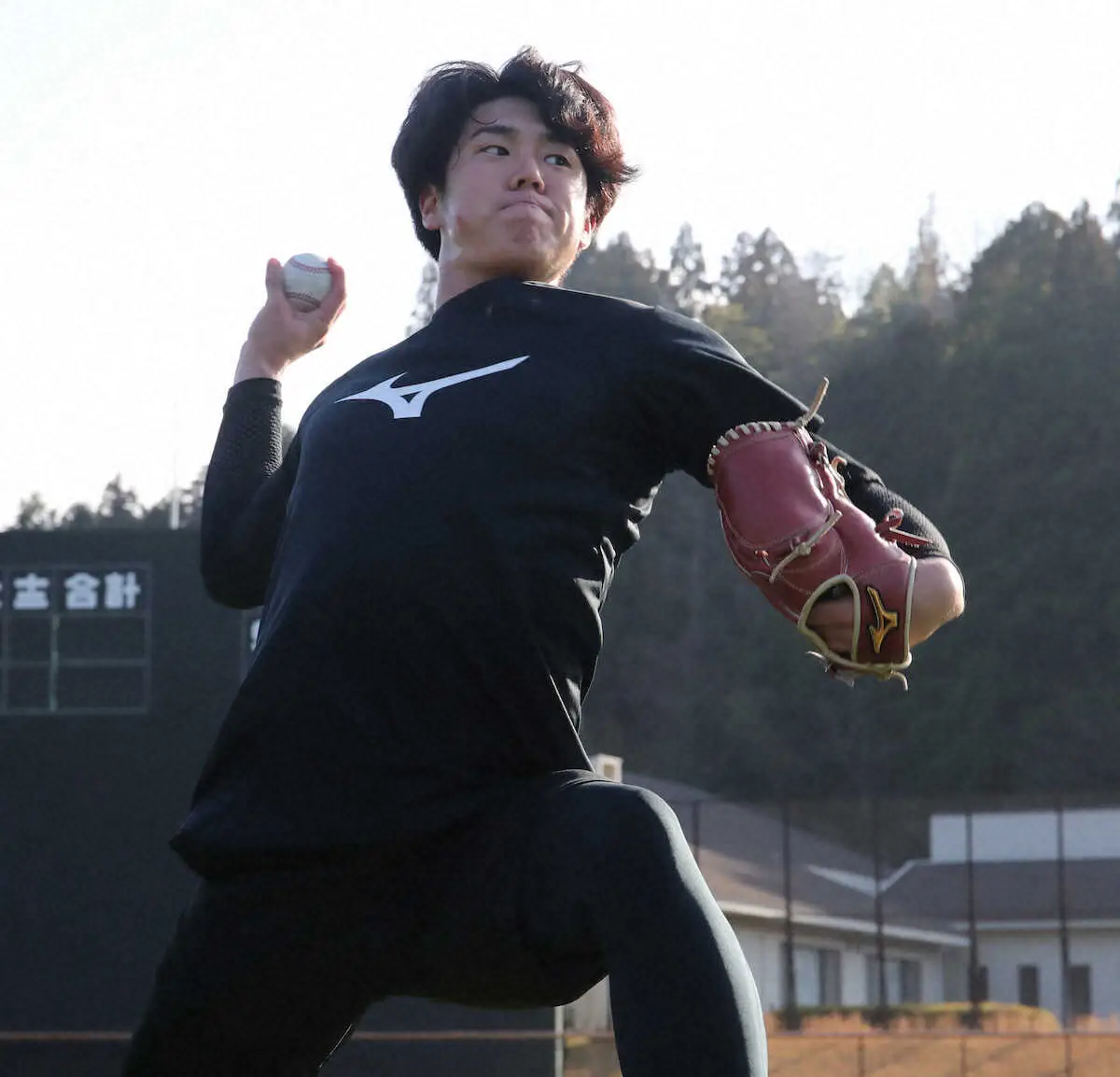 【画像・写真】阪神ドラ5・石黒佑弥が約1時間半の自主トレ公開「背負いこみすぎても自分らしさを出せない」