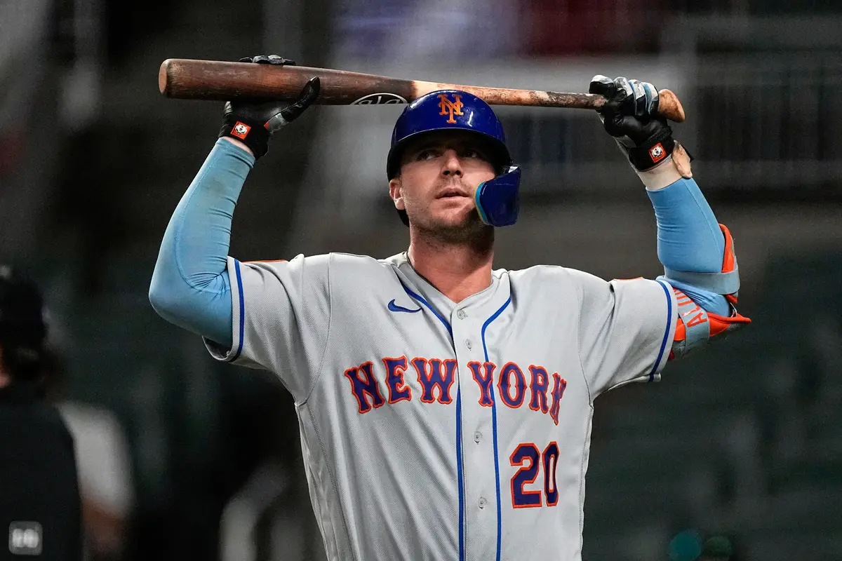 【画像・写真】メッツ　年俸30億円でアロンソが残留　昨季46本塁打　ドジャース大谷の本塁打王争いの強力なライバル
