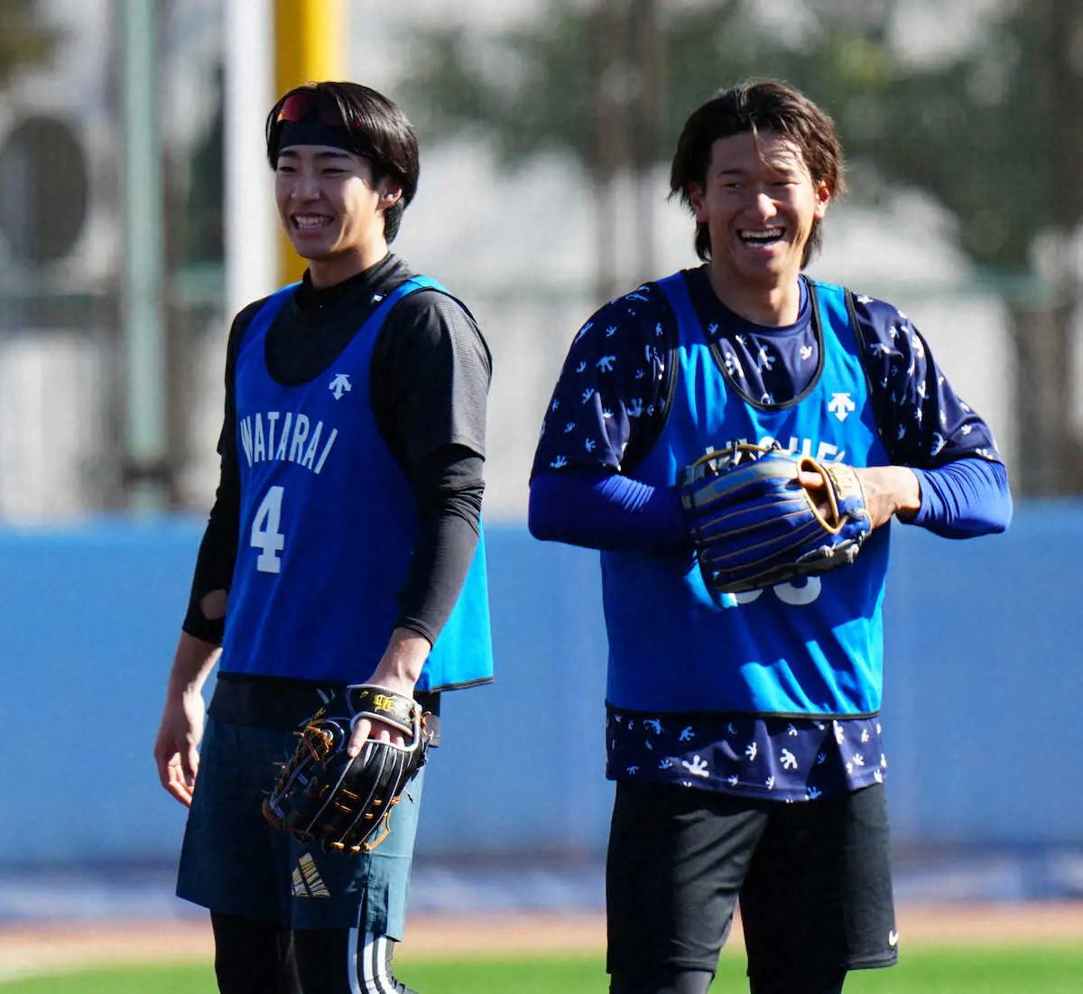 【画像・写真】DeNAドラ6井上「久留米、徳島のギータ」から「ハマのマッチョマン」へ　豪華“絢”爛打法お披露目！