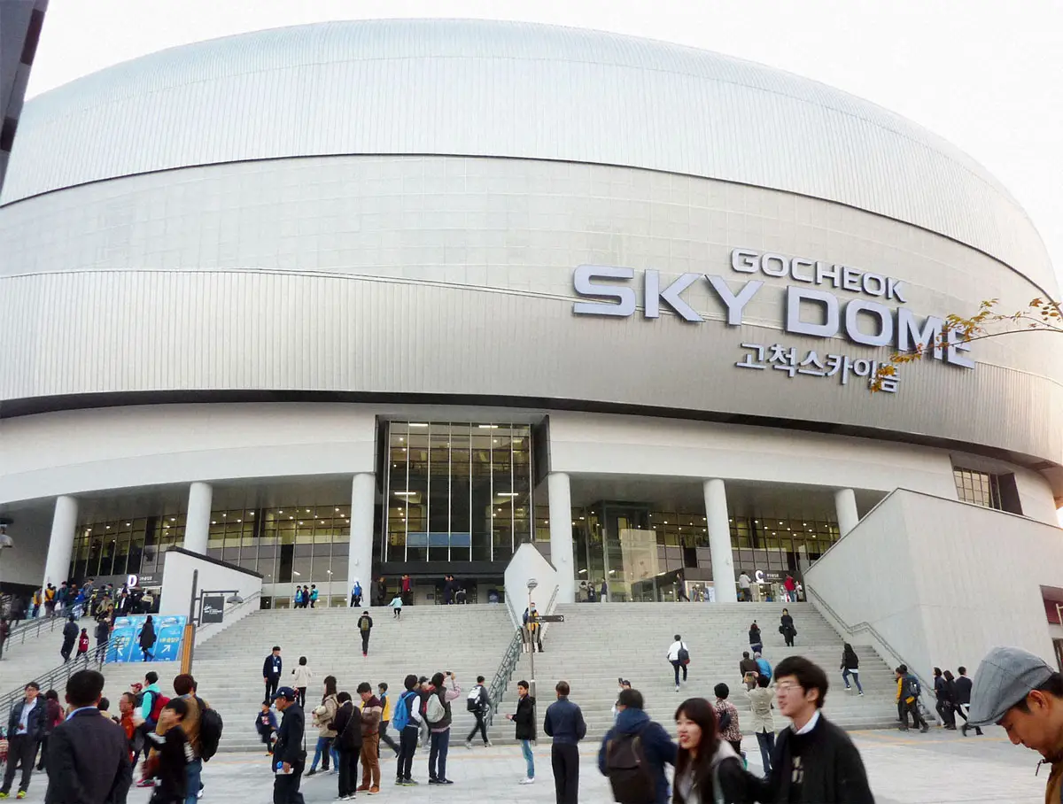 【画像・写真】「ドジャースの大谷」デビューの地　韓国・高尺スカイドームってどんな球場？　壁ドン弾見られるかも