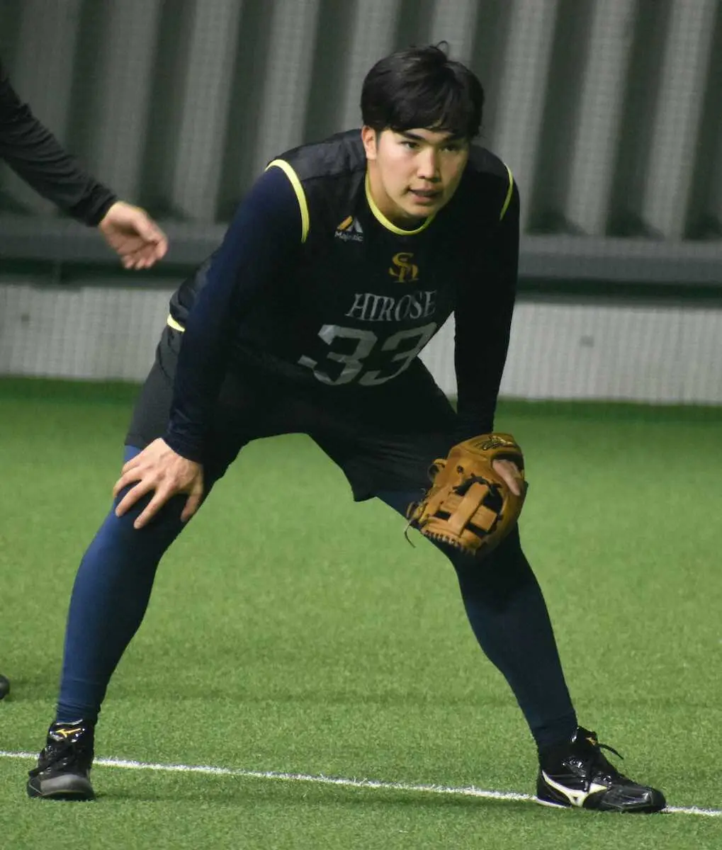 【画像・写真】ソフトバンク・小久保監督がドラ3広瀬を絶賛　打球速度はプロでも「上位に入るかも」