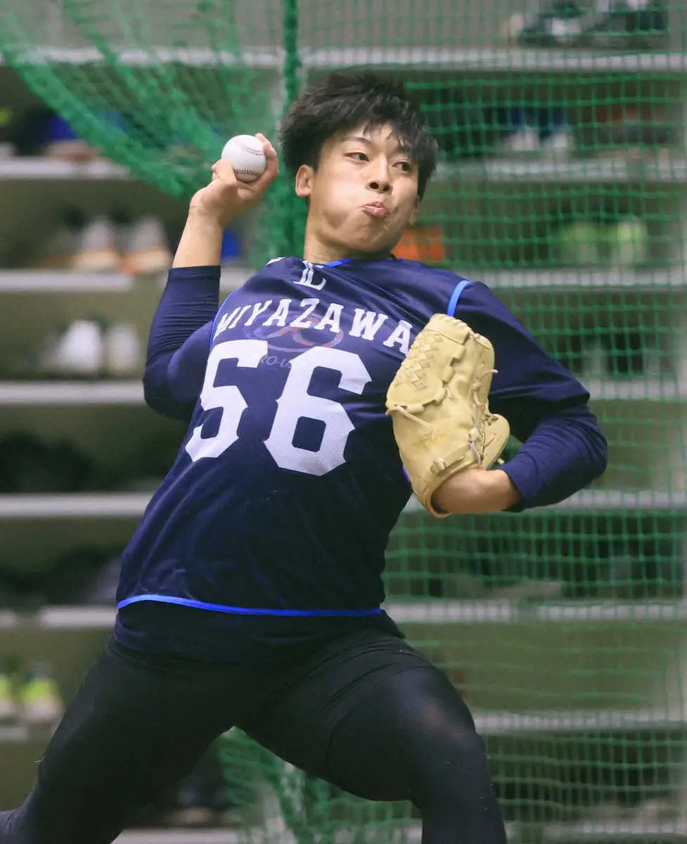 【画像・写真】西武ドラ5・宮沢　文武両道でプロ入り　北大法学部出身の苦労人