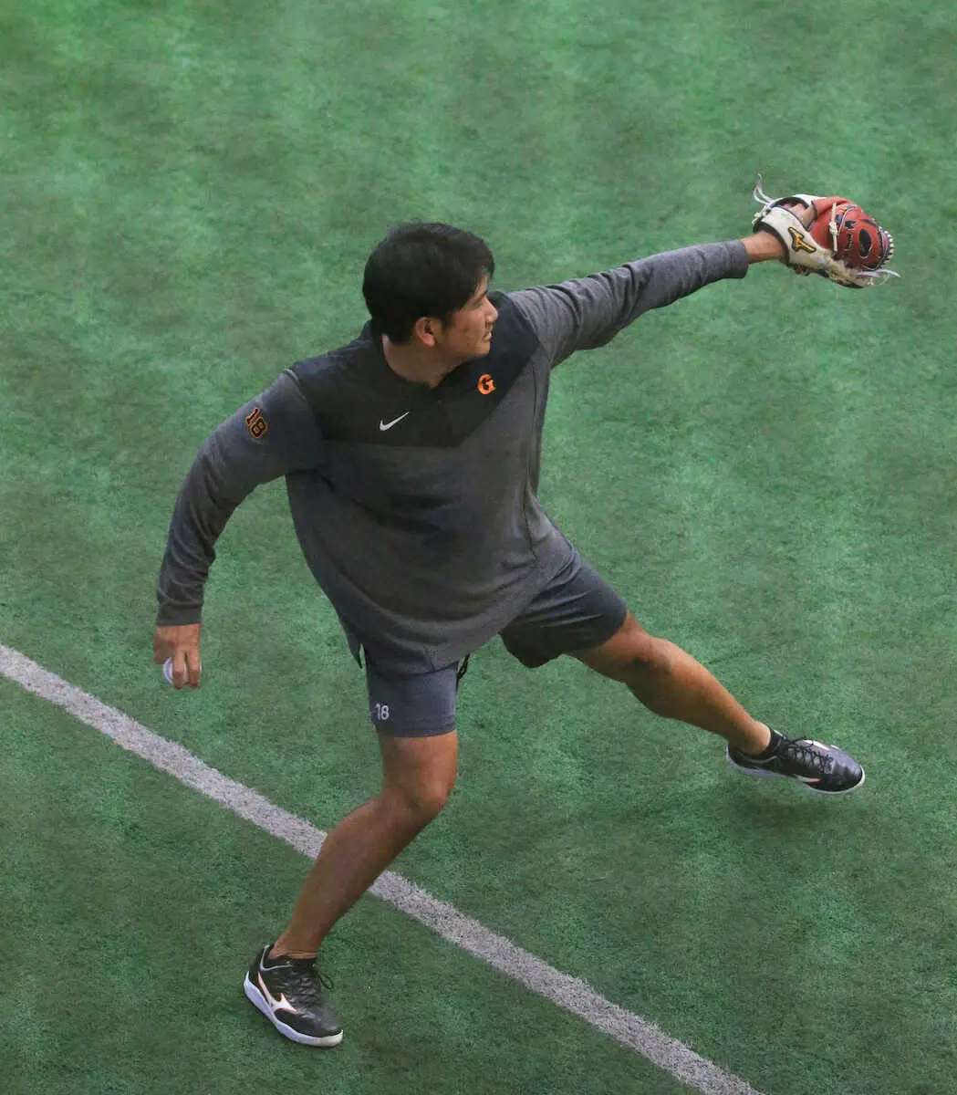 【画像・写真】巨人・菅野　ハワイでの自主トレに手応え「全て充実していた」