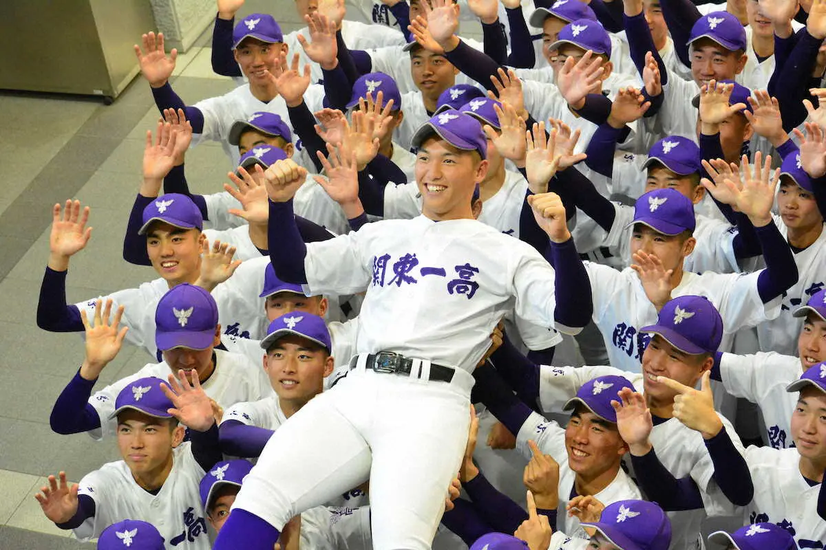 【画像・写真】【センバツ】関東第一が8年ぶり7度目選抜　米沢貴光監督「東京代表の責任を感じながら」