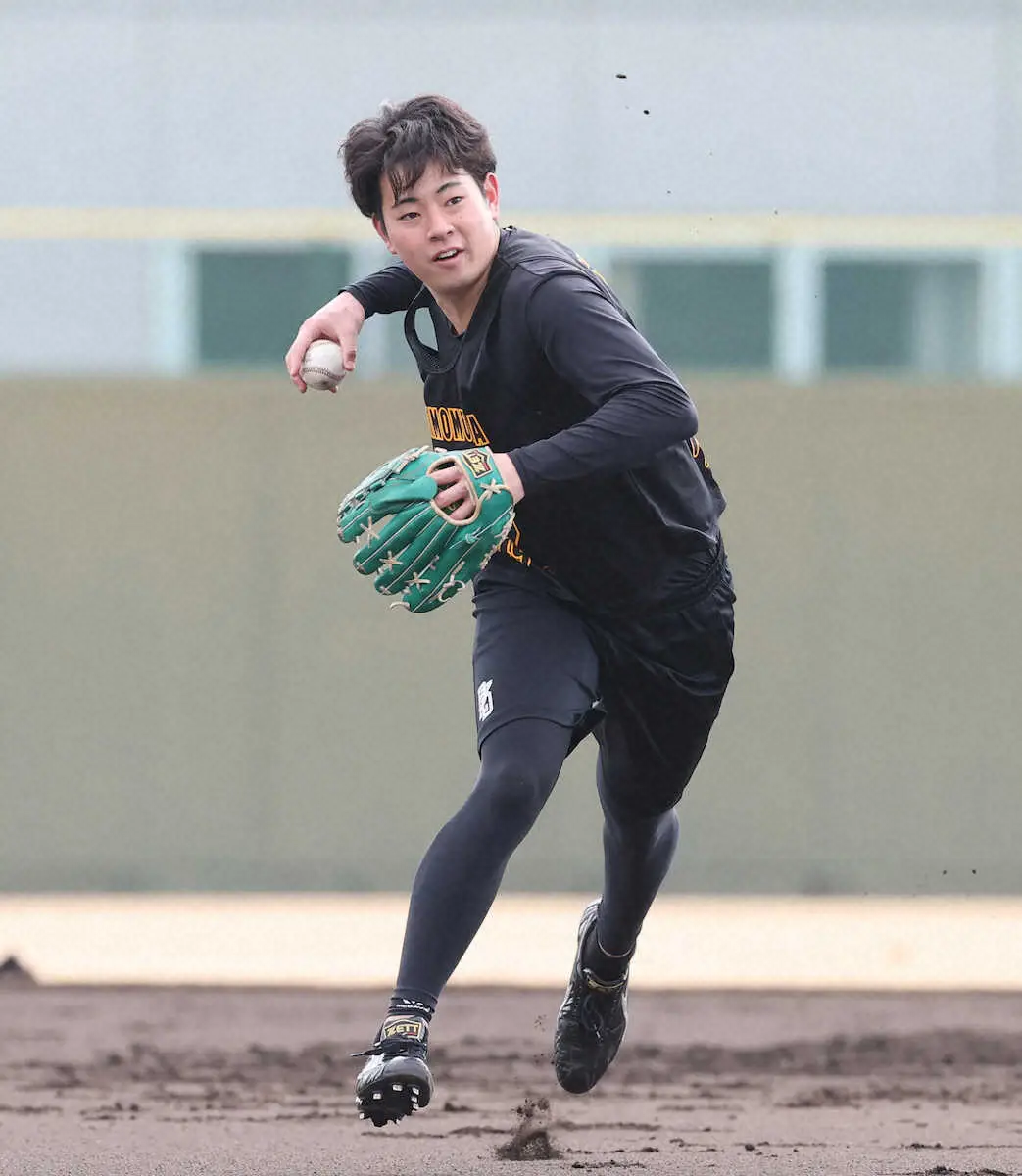 【画像・写真】阪神ドラ1・下村　卒論は“スポーツ漫画の影響力”　LINEのアンケート機能で友人や同期からデータ集計