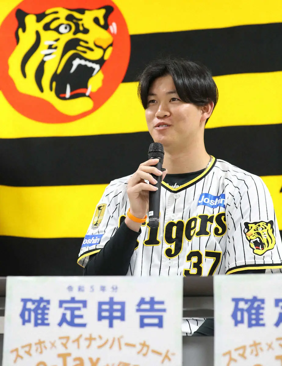 【画像・写真】阪神・及川　「操れるようになれば決め球として使える」準備中の新球とは