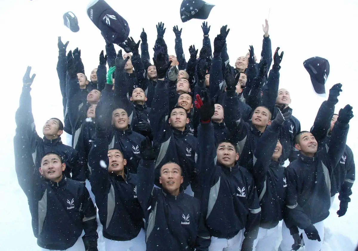 【画像・写真】【センバツ】北海　道勢初の春頂点へ　金沢主将「気持ちを一つに」