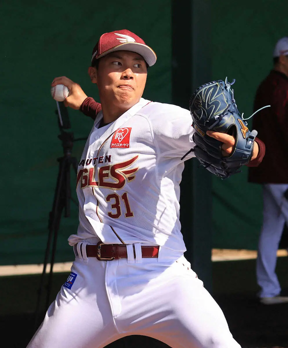 【画像・写真】侍・井端監督　強化試合中継ぎの核に楽天・渡辺翔を示唆「ボールが素晴らしい」2月中旬メンバー発表