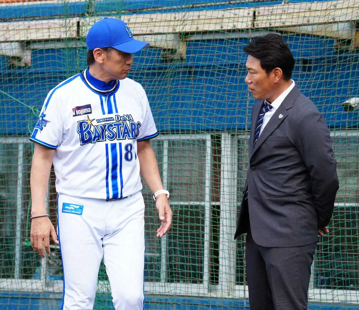 【画像・写真】DeNA番長が「キャンプ初登板」。居残り練習で梶原、林に約20分間熱投！