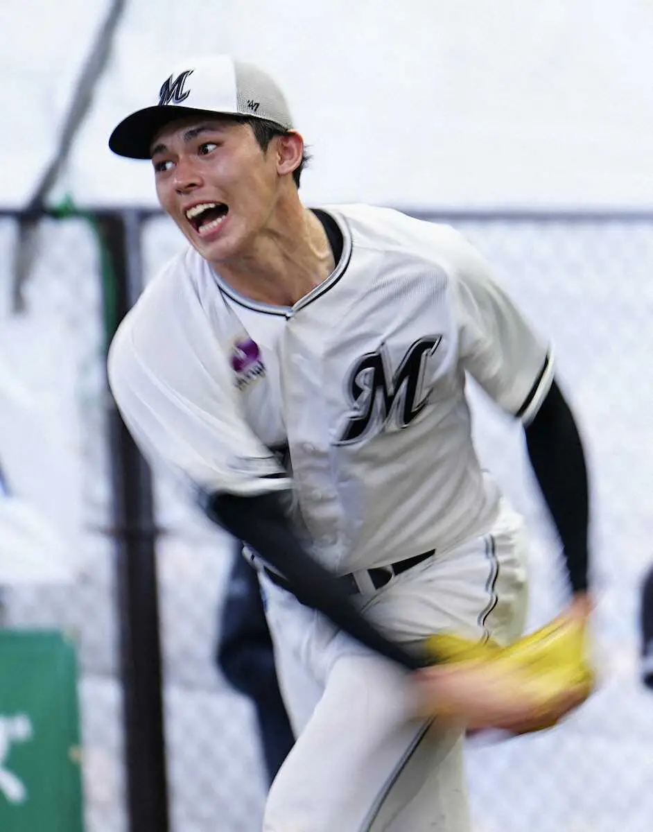 【画像・写真】ロッテ・朗希　侍・井端監督“超速オファー”侍エース期待　11月プレミア12へ