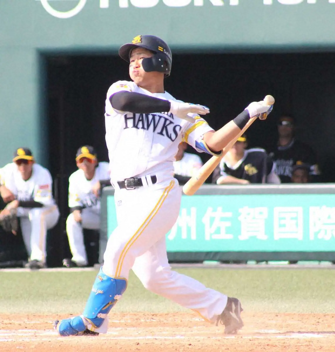 【画像・写真】【筑後鷹】右の大砲候補、高卒6年目の野村大　熱男パワーでキャリアハイを狙う