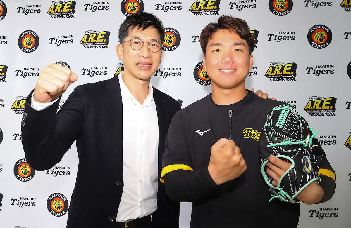 【画像・写真】【直撃!キーマン　阪神・村上×矢野氏（1）】村上は矢野氏からの指令で今季目標を“上方修正”