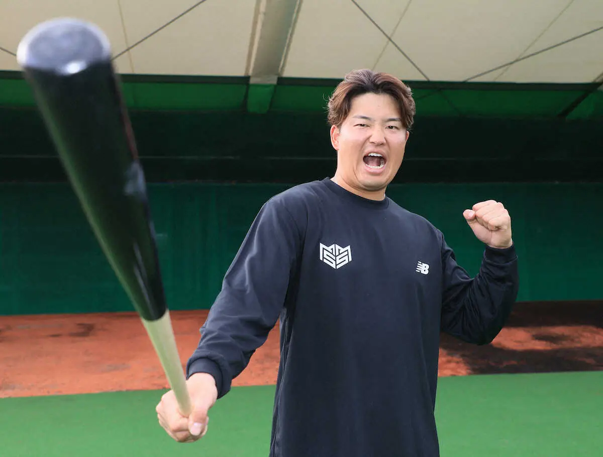 【画像・写真】ヤクルト・村上が語った野球愛　今年3冠王から一振り一振りが「いずれ僕も行く」メジャーへの道