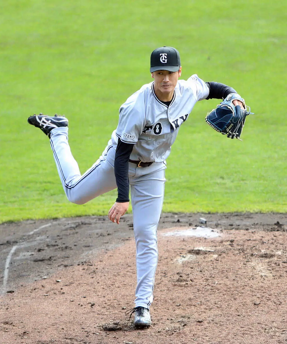 【画像・写真】巨人ドラ1右腕・西舘勇陽「1球目から自分のボールを投げられた」シート登板でクイック快投