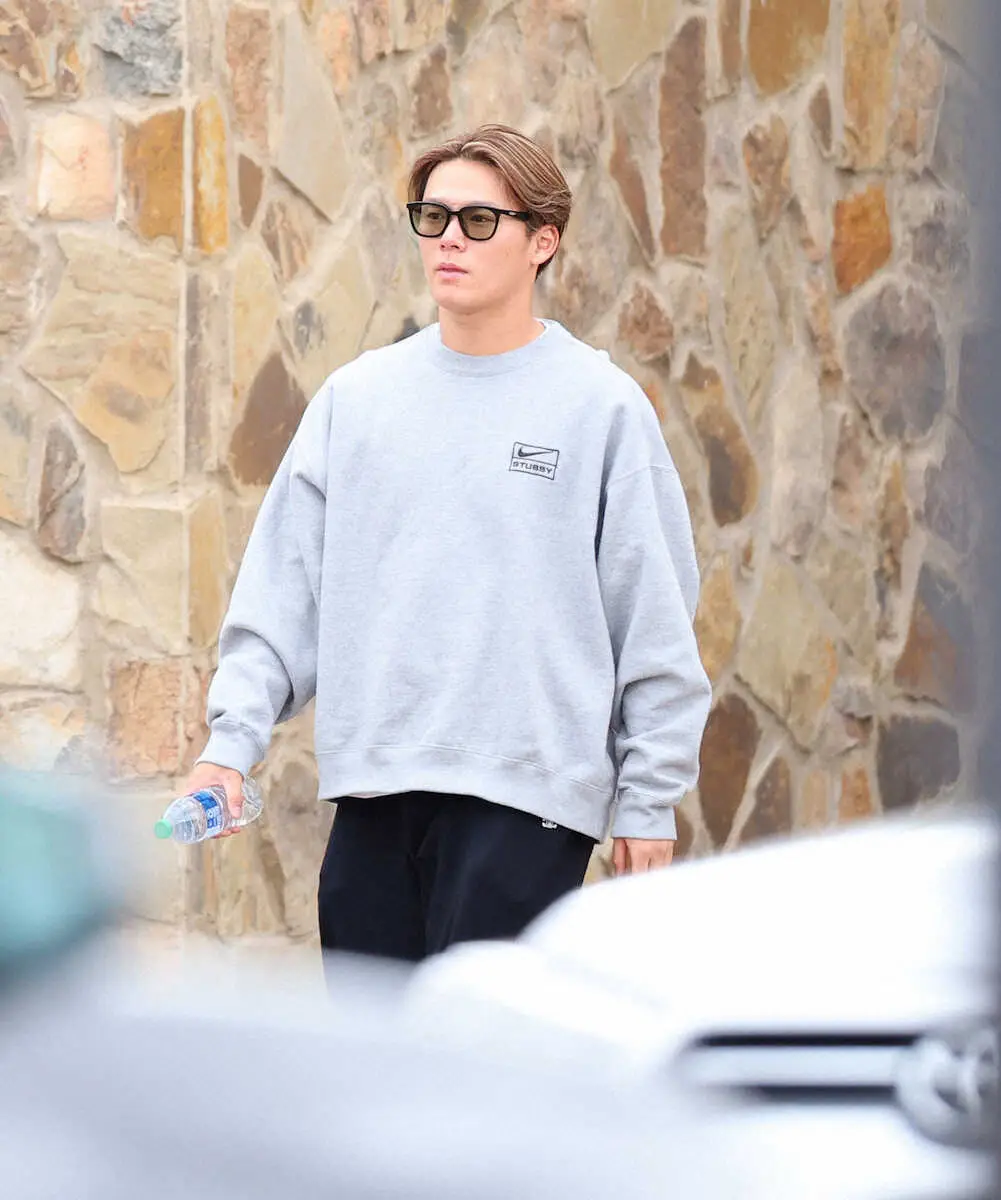 【画像・写真】ドジャース山本由伸　2日連続でキャンプ施設訪問　屋内施設で調整か?　9日いよいよキャンプスタート