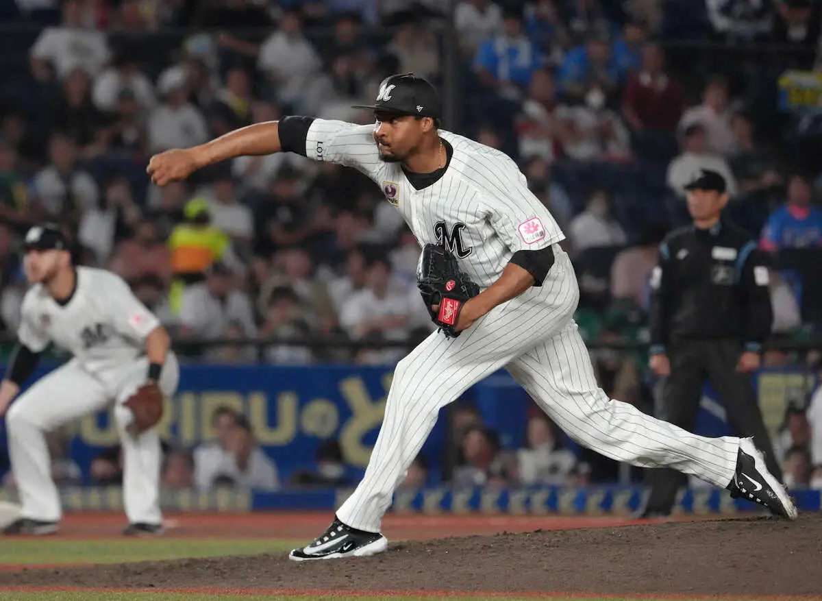 【画像・写真】昨季ロッテの中継ぎ右腕ペルドモがナショナルズとマイナー契約　昨季のパ・リーグ最優秀中継ぎ投手