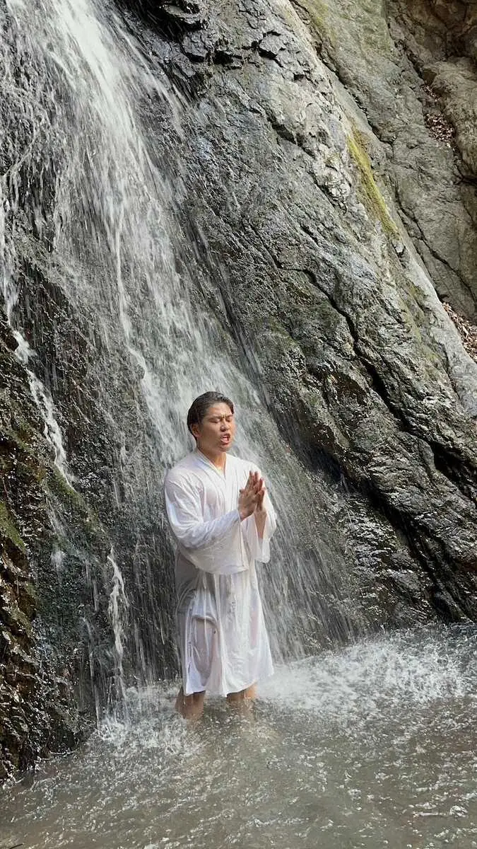 【画像・写真】西武・蛭間　朗希よ覚悟！　滝行効果で“バズーカ級”速球にもひるまん！　昨季3の0も今年こそ