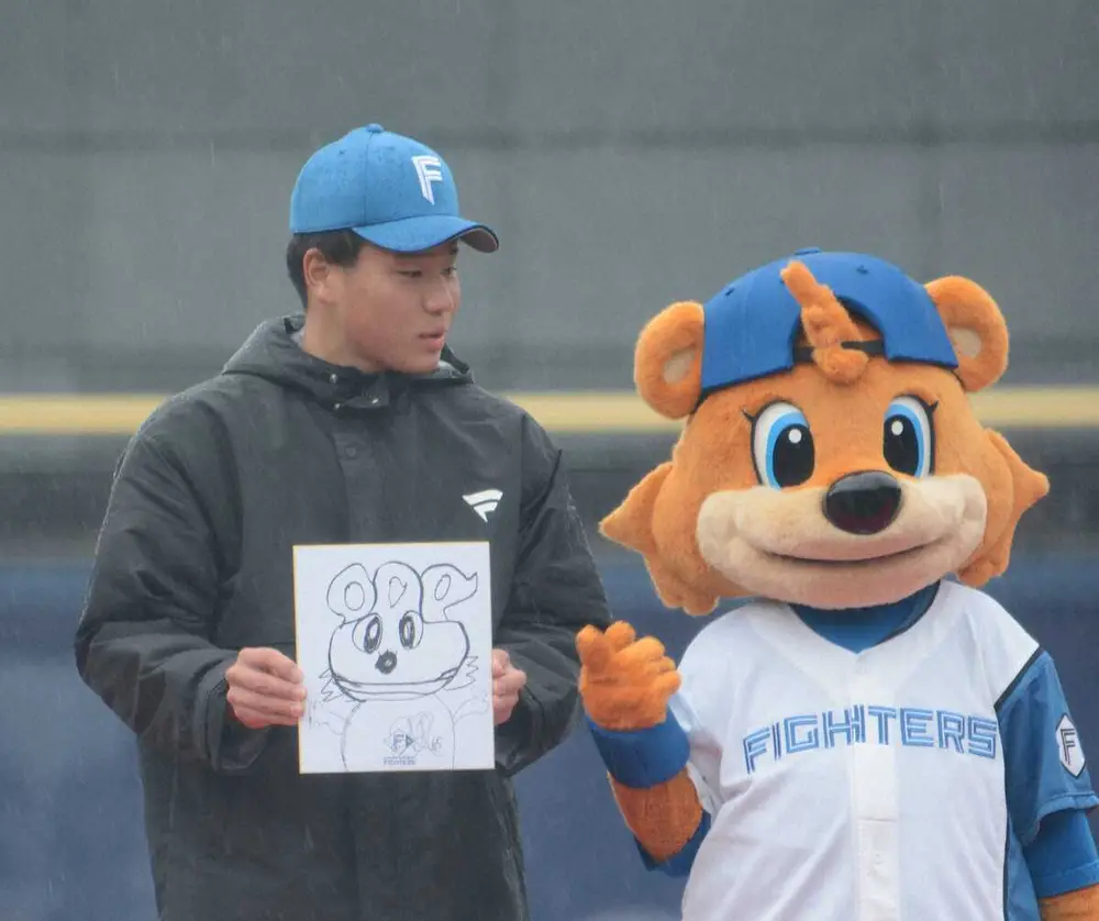 【画像・写真】日本ハムのドラフト4位・明瀬が初実戦デビューへ　紅白戦で「2番・DH」に名を連ねる