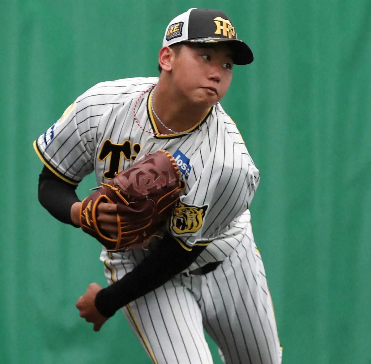 【画像・写真】阪神・門別が佐藤輝に全球直球勝負宣言　紅白戦で待望初対戦　輝もノリノリ「そういう駆け引き!?」