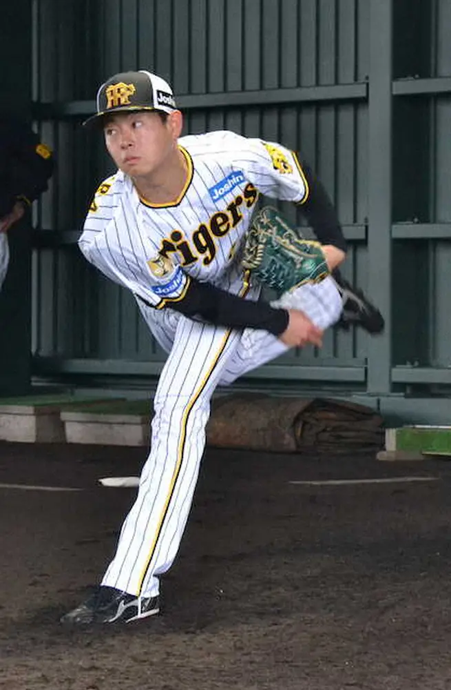 【画像・写真】阪神ドラ1下村　球児SAの指導「勉強になった」　“手本にしろ”と言われた虎の左腕とは