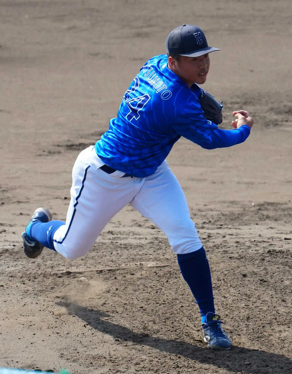 【画像・写真】DeNAドラ2・松本凌　ライブBP初登板で手応え「ハマのアンダギーと呼んでください」