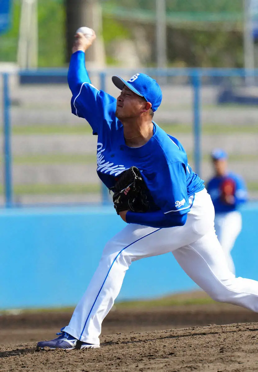 【画像・写真】現役ドラフトで加入した中日・梅野が上々の竜デビュー　元同僚との対戦に「新鮮でした」