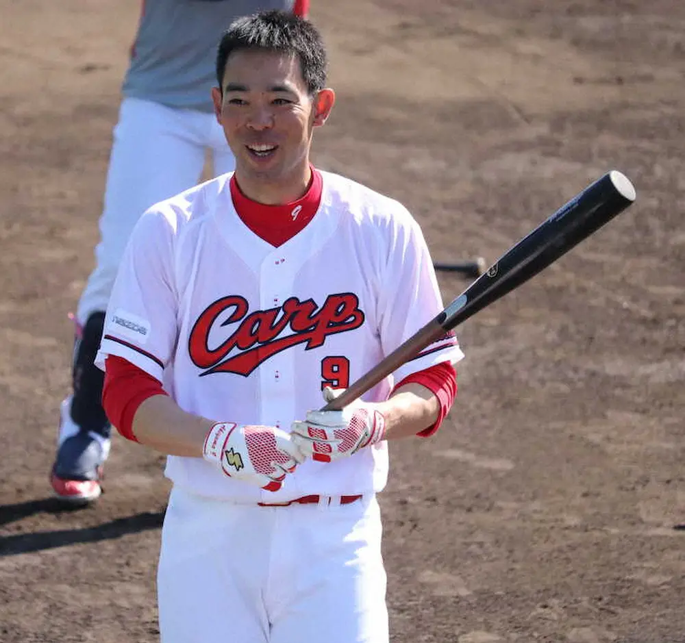 【画像・写真】広島・秋山は開幕いける　右膝の回復順調で「やれることも増えた」