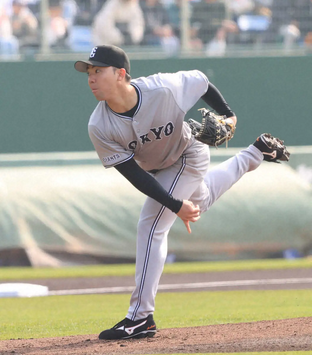 【画像・写真】巨人の畠、松井ら4投手が1軍キャンプ合流　11日の紅白戦で無失点　阿部監督「気合入ってるか？」