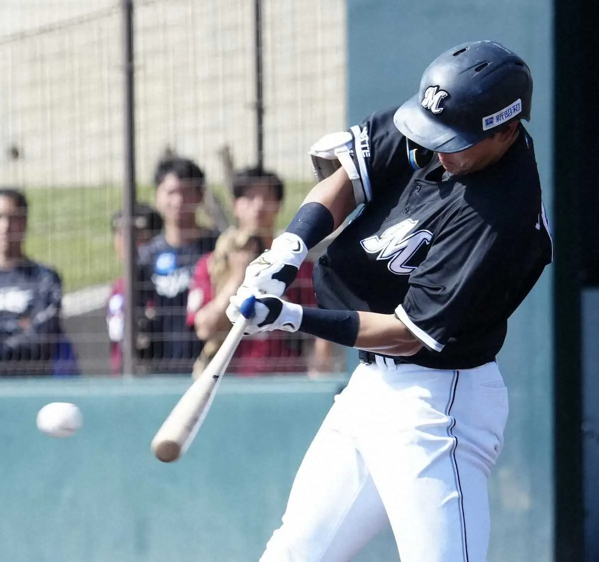 【画像・写真】ロッテ・安田　マルチ猛アピール「いい形」先制打＆右前打“覚醒”の予感　一、三塁バトル本命名乗り