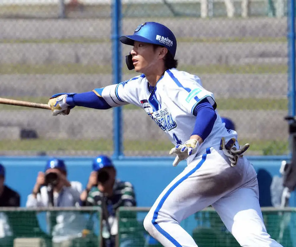 【画像・写真】【虎番潜入】DeNA・度会に感じた不気味さ　全ての打順をこなせそう　打線の破壊力は増す