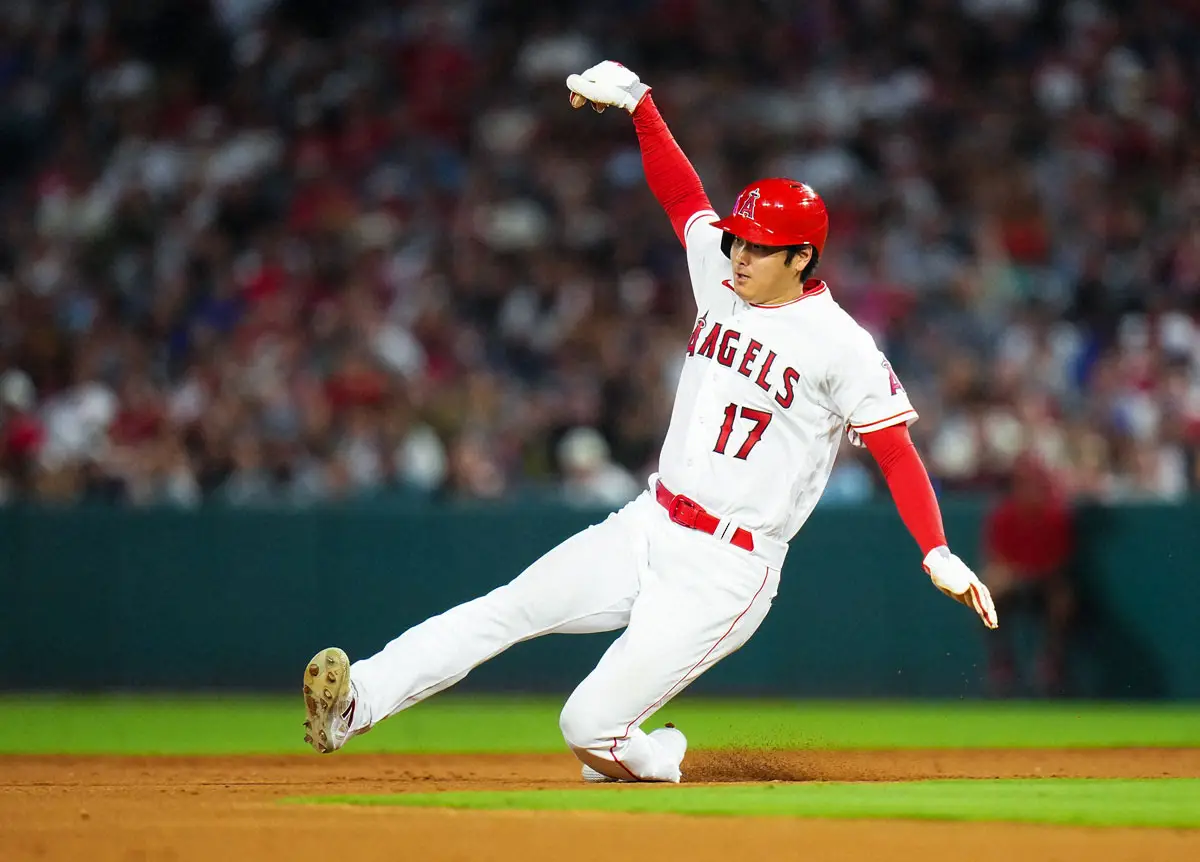【画像・写真】野手専念で盗塁数を増やそうと意欲的な大谷に朗報　MLBが内野手の走塁妨害を厳しく取り締まる方向へ