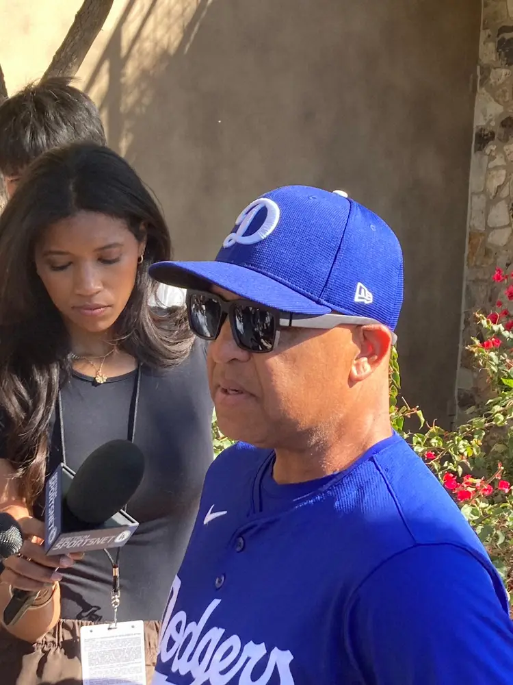 【画像・写真】ドジャース・ロバーツ監督　今週末から始まるオープン戦の先発「山本ではない」登板は来週以降の見通し