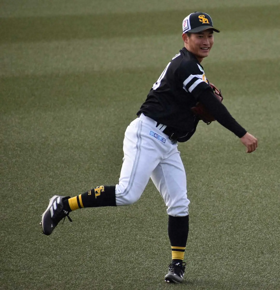 【画像・写真】【筑後鷹】育成2年目の西尾歩真　チーム最小兵は笑顔がトレードマーク「危機感を持って…」