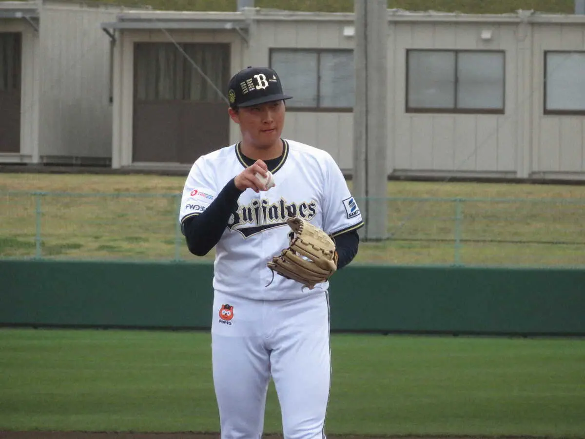 【画像・写真】オリックス・東「食い込ませる」新ツーシーム導入、シュート軌道を意識して特訓中