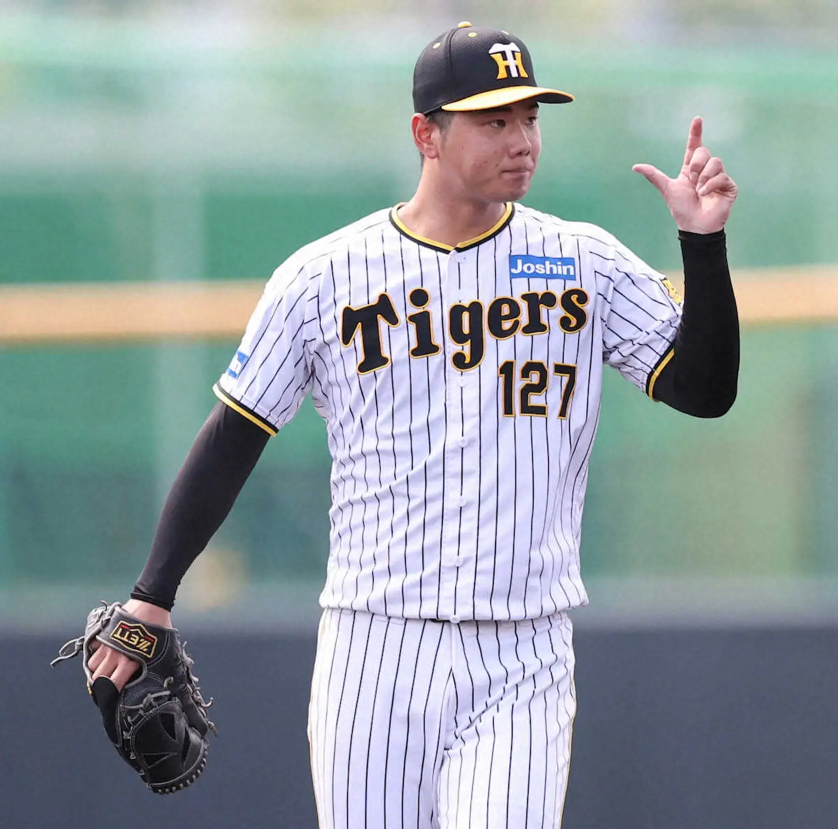 【画像・写真】阪神・川原　「一番勝負できる球」磨き上げた直球で3回零封！支配下復帰へ「毎試合、最後だと思って」