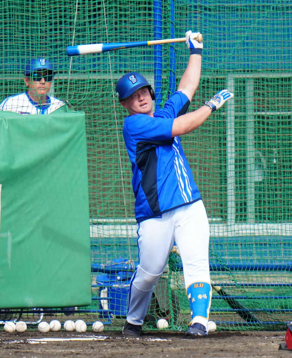 【画像・写真】DeNA・牧　広島と練習試合で「4番・二塁」実戦初出場へ　17日中日戦はベンチでチーム鼓舞