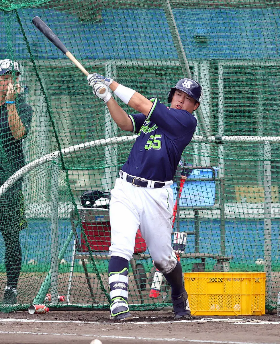 【画像・写真】ヤクルト・村上　21日の楽天との練習試合で実戦初出場　高津監督「打って走るぐらいはできる」