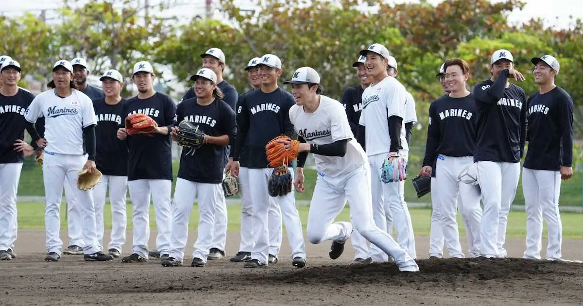 【画像・写真】【キャンプ隠しマイク】「きたぞ、きたぞ、大本命！」朗希も笑ったヤジの声の主は…