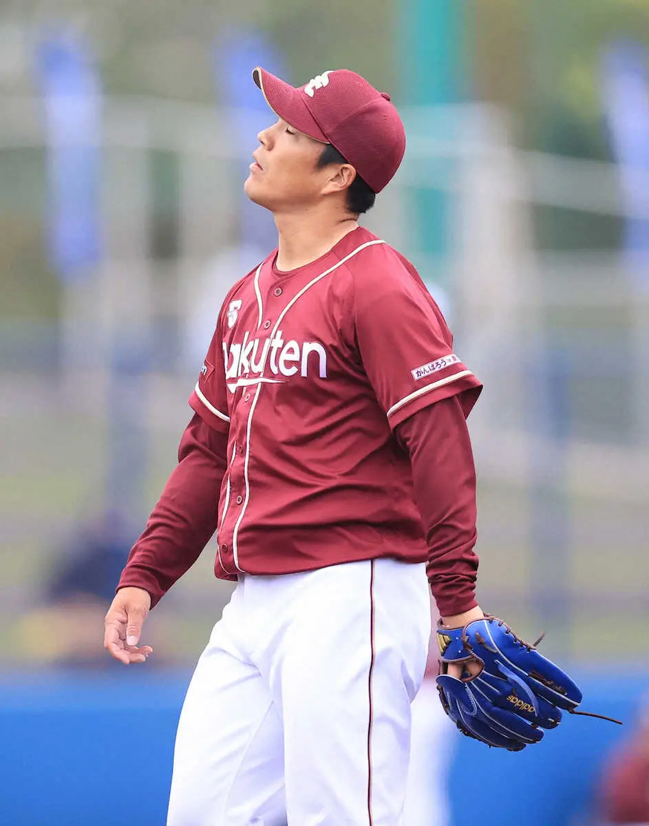 【画像・写真】楽天の新守護神・則本が実戦2試合目で初失点「いい経験だったかなと思います」