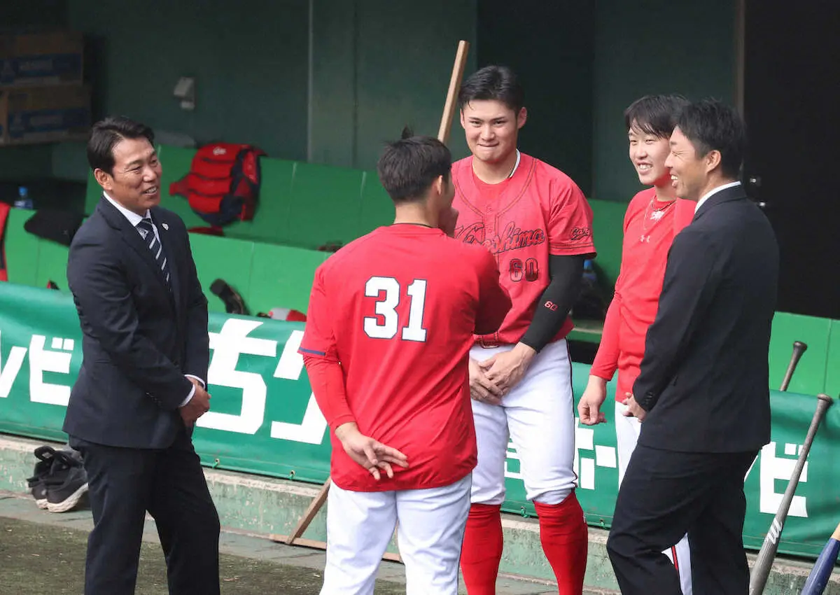 【画像・写真】侍・井端監督　欧州代表戦「4番は村上選手」明言　昨年アジチャンで評価上げた内野手明かす「すごいなと」
