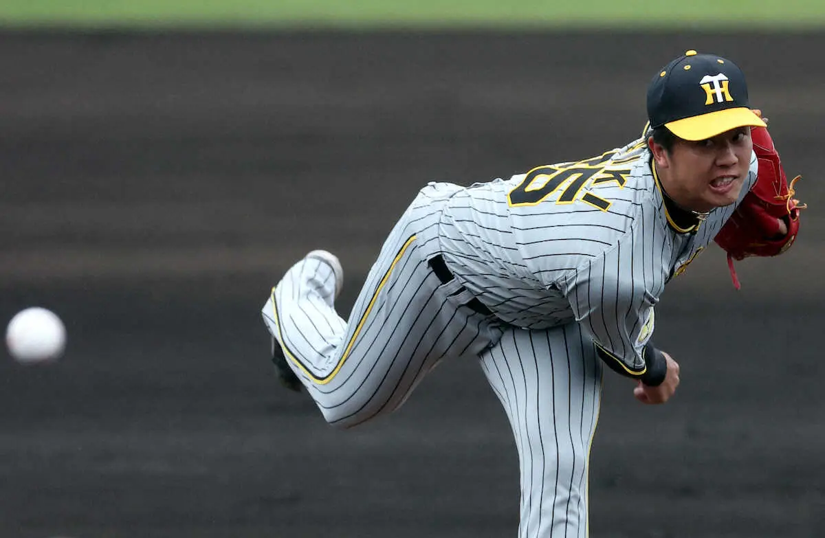 【画像・写真】阪神・才木、3回2失点も収穫!あえて変化球連投「感触は良かった」打者の反応見ながら持ち球チェック