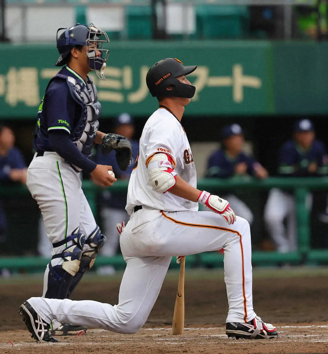 【画像・写真】巨人　好調打線が沈黙…2安打1得点　阿部監督9回見逃し三振の秋広に苦言